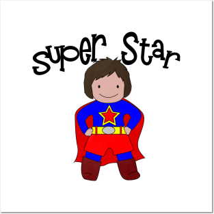 I'm a Super Star Girl Posters and Art